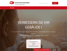 Tablet Screenshot of c-sgroup.de